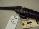 EARLY ROLLING BLOCK REMINGTON 1864-1866, MISSING PARTS, NO FFL REQUIRED