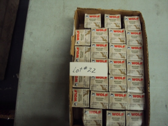 500 ROUNDS OF 7.62X39 AMMO