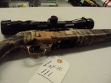 RUGER 10-22 WITH SCOPE, CAMO COLOR