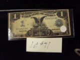 1899 BLACK EAGLE SILVER CERTIFICATE.  HAS BEEN FOLDED