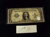 1923 LARGE NOTE SILVER CERTIFICATE. HAS BEEN FOLDED
