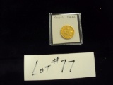 1901-S $5 LIBERTY GOLD COIN AU CONDITION