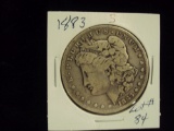 1883-S MORGAN SILVER DOLLAR