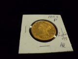 1893-P $10 LIBERTY GOLD COIN