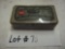 1 OLD BOX OF 32 CENTER FIRE AMMO - FULL