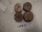 4 OLD METAL TINS OF MUSKETT CAPS - FULL- SOME MARKED U.S. ARMY
