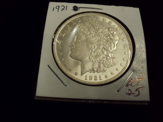 1921 MORGAN SILVER DOLLAR