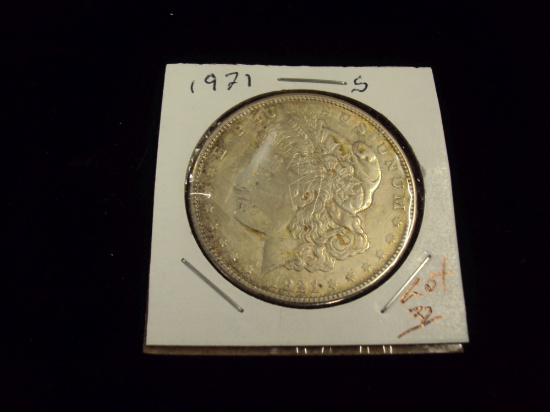 1921-S MORGAN SILVER DOLLAR