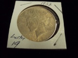 1922 PEACE SILVER DOLLAR