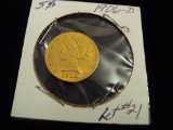 1906-D $5 GOLD EAGLE