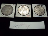 MORGAN SILVER DOLLARS - 3 TIMES THE MONEY