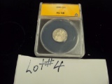 1895 DIME AU58