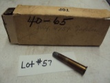 1 BOX OF 40/65 AMMO