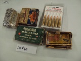 ASSORTMENT OF OLD AMMO, SOME FULL