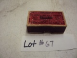 1 OLD BOX OF 25 AMMO - FULL