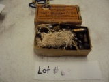 1 OLD BOX OF 32 AUTO COLT AMMO - FULL