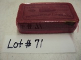 1 OLD BOX OF 32 CENTER FIRE AMMO - FULL