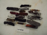 LOT OF 16 KNIVES