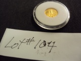 2002 $5 LIBERTY 1/10 OZ GOLD