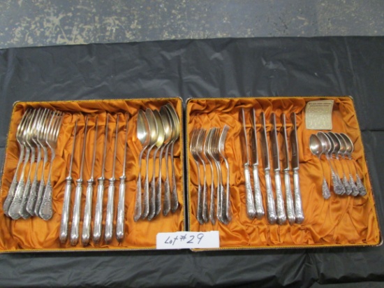 6 PLACE SETTING OF KARL MULLER WIEBADEN-BIEBRICH RATHAUSSTR.15 FLATWARE