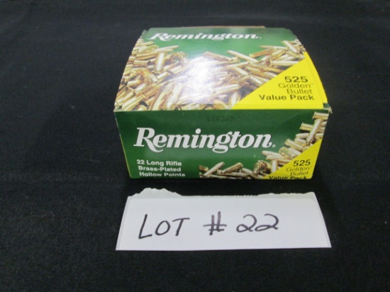 525 ROUNDS REMINGTON 22LR