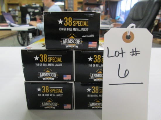 250 ROUNDS ARMSCOR 22 MAGNUM HP 40GR