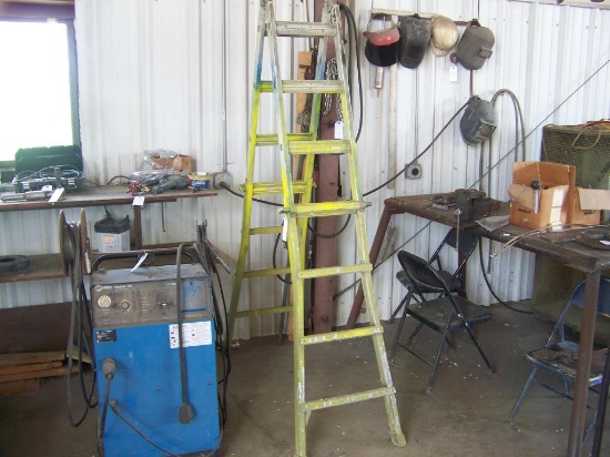 Folding Aluminum Ladder