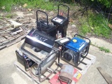 Pallet of Battery Chargers, Generator, misc.