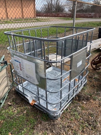 aluminum framed forklift box