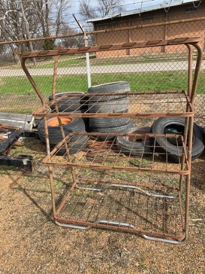 metal storage rack