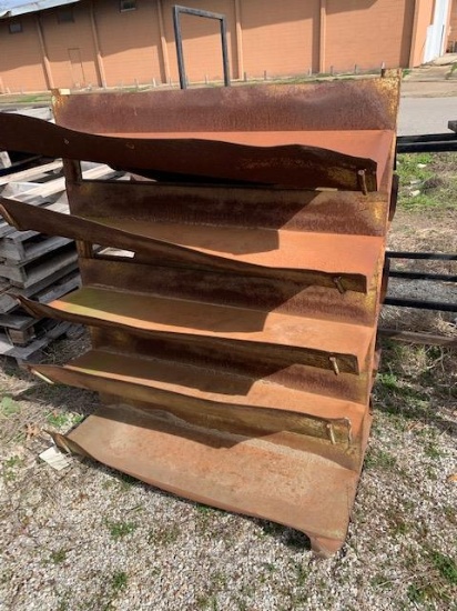 Heavy Metal Parts Shelving Very large. Must pick up.