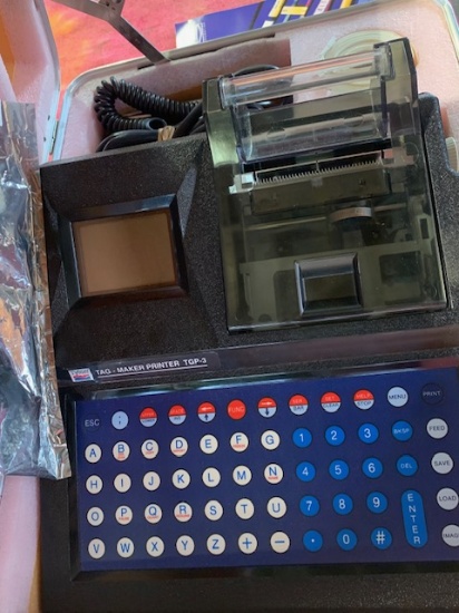 Tag label printer Like New
