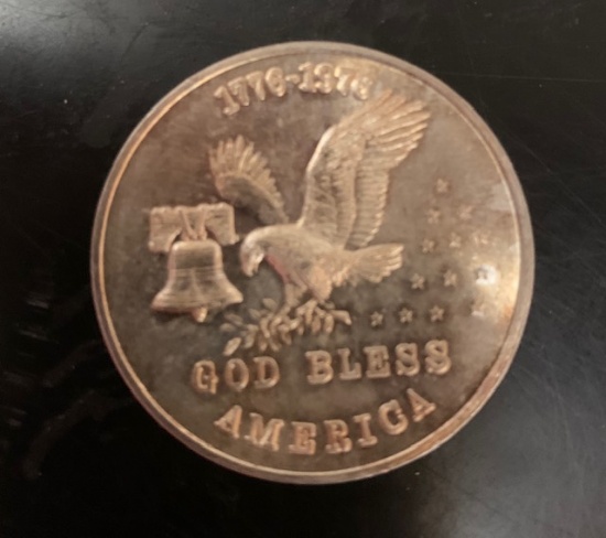 1976 Bicentennial 1 oz. silver dollar