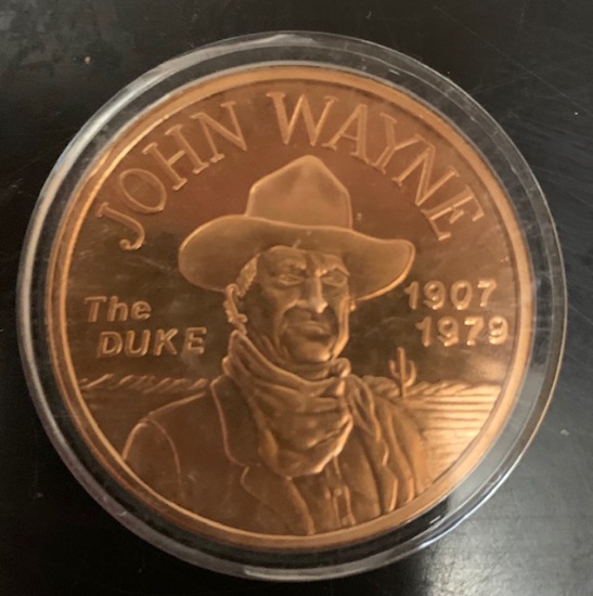 John Wayne “Duke” commerative coin