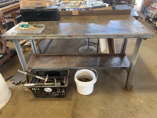 heavy duty shop table