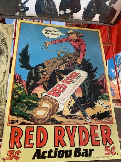 large lot of metal advertising signs
