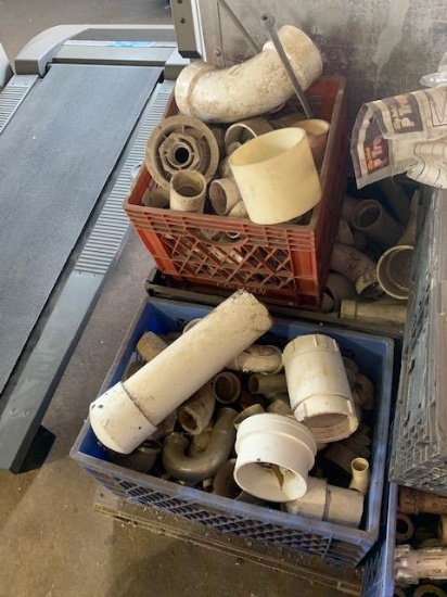 lot of plumbing attachments