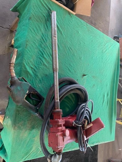 Fill Rite Fuel tank pump & hose