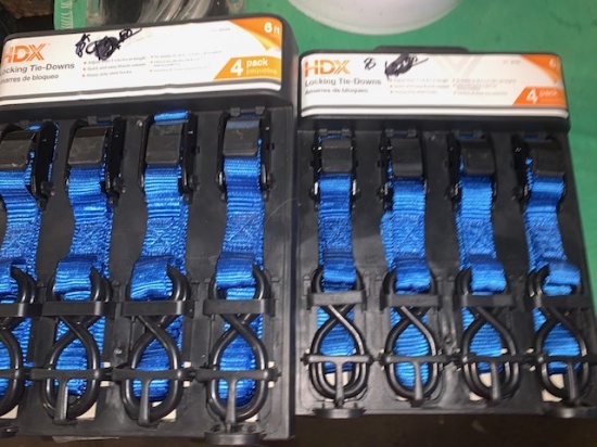 lot of 2 Ratchet straps