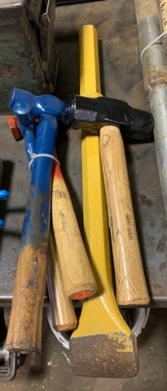 lot of hammers & chisel