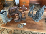 Lot of Cowboy decorative items