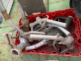 Large lot of vintage gas nozzles