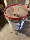 Bucket of chains