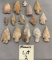 Lot of arrowheads, drills, & blades All for one money