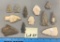 Lot of arrowheads