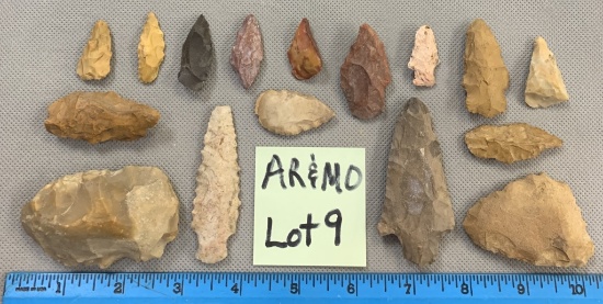 Lot of Arkansas & Missouri points