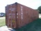 11-04139 (Equip.-Container)  Seller:Private/Dealer TRITON 40 FOOT STEEL SHIPPING CONTAINER