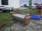 11-02634 (Equip.-Misc.)  Seller:Private/Dealer DECORATVE HALF CANOE WOODEN BENCH