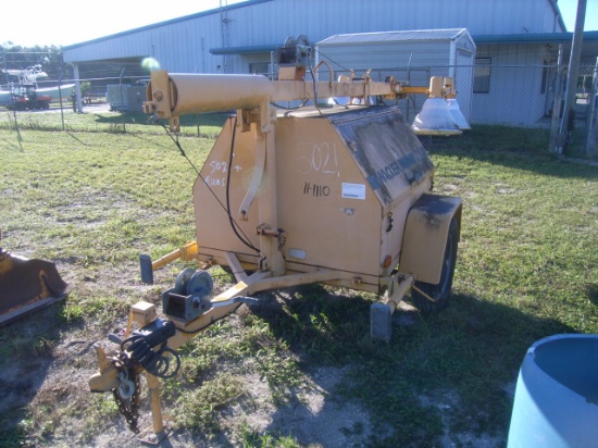 11-01110 (Equip.-Light tower)  Seller:Sarasota County Commissioners 1995 WACKER LT4 SINGLE AXLE PORT