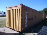 11-04151 (Equip.-Container)  Seller:Private/Dealer TRITON OPEN TOP 40 FOOT STEEL SHIPPING